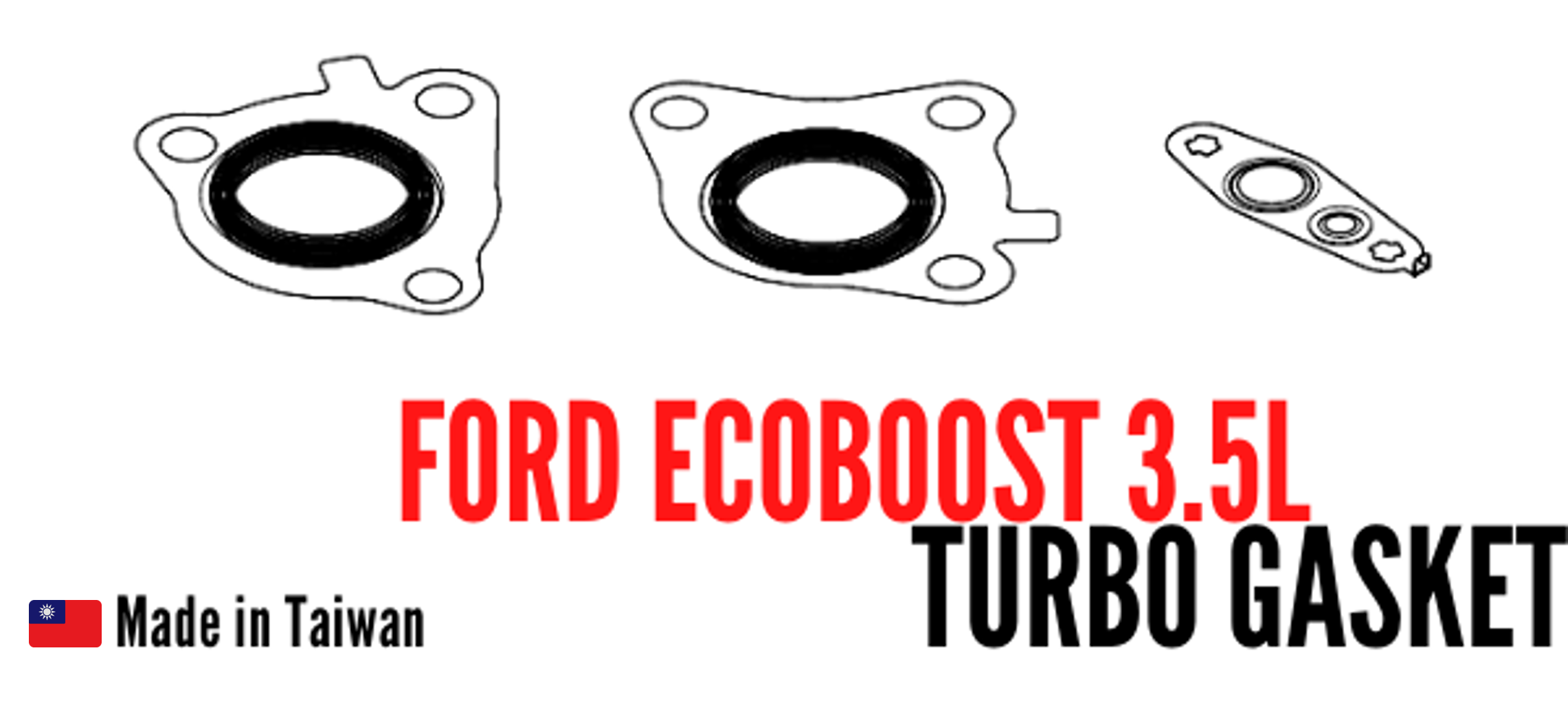 Ford EcoBoost 3.5L Turbocharger Gasket-BANNER