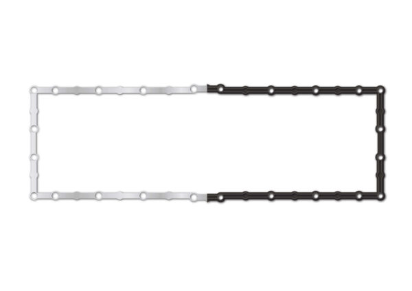 Gasket materials-Rubber Bonded with Metal,Plastic